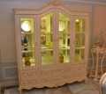 Витрина 4-х дверная Митчел (Массив дерева, классика) распродажа