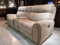 Двойной Диван Маркезано с реклайнерами и баром (ткань) в СПб